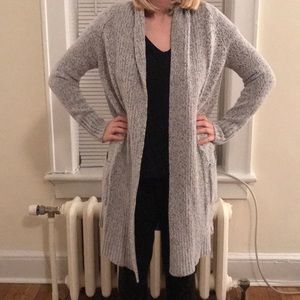 Long cozy cardigan